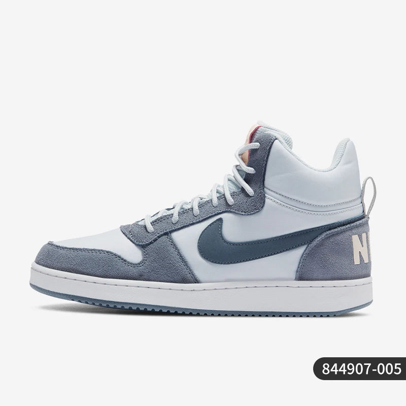 Offizielle authentische Nike COURT BOROUGH Damen-Freizeitschuhe, strapazierfähige Mid-Top-Skate-Schuhe 844907-005