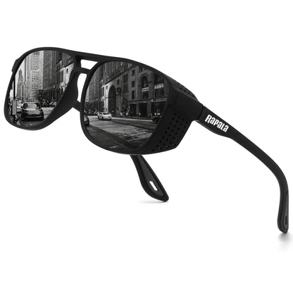 Rapala Professional Sports Sunglasses - Polarized Windproof UV400 for Cycling Running Outdoor Enthusiasts UV400