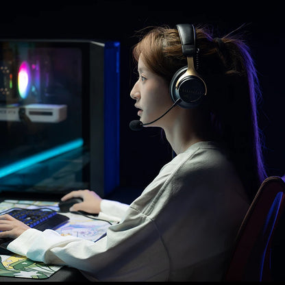 MOONDROP : Casque de jeu Gravity GM 01 PRO, casque professionnel pour le jeu, connexion 4 modes, Bluetooth 6.0.