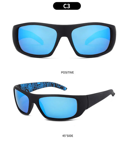 Designer Luxury Brand Polarized Sunglasses Men Protection Mountaineering Windproof Eyewear Driving Outdoor Sports Sun Glasses