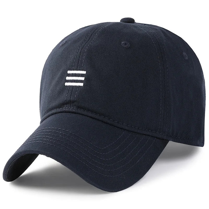 Herr och dam, oversize XXL 100% bomull, stor basebollkeps för stora huvuden 56-63cm(23.5"-25.5"), justerbar enfärgad dad cap