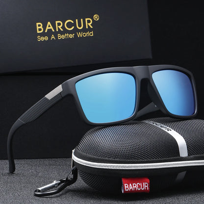 BARCUR Simple And Comfortable Business Style Sunglasses For Daily Travel, Uv Protection Brand Packaging