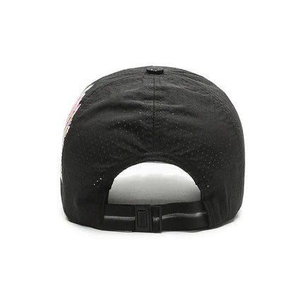 Casquette de baseball printemps/été à séchage rapide pour homme et femme, pour les activités de plein air, la plage et le camping, chapeau de soleil imprimé de fleurs de style chinois B149