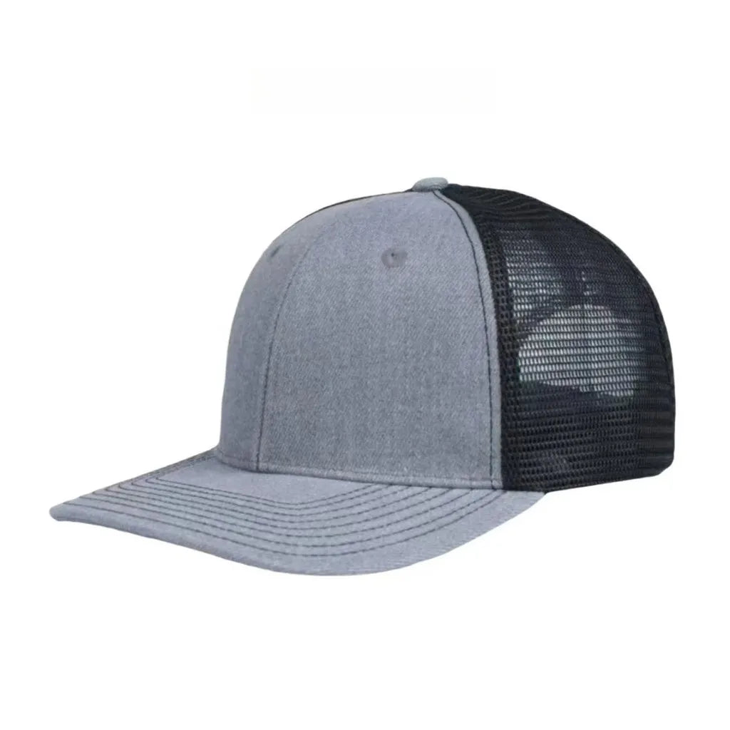 Richardson 112 Unisex Mesh Trucker Cap Breathable Sun Hat with Slightly Curved Brim Baseball Cap for All