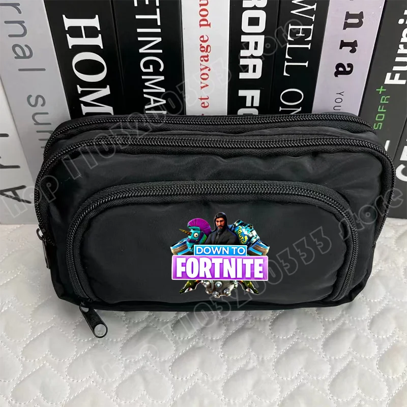 Кутия за химикалки Fortnite с креативен геймърски десен, моливник Harajuku, чанта за съхранение за момчета и момичета, ученически принадлежности за начало на учебната година, подаръци за рожден ден и парти