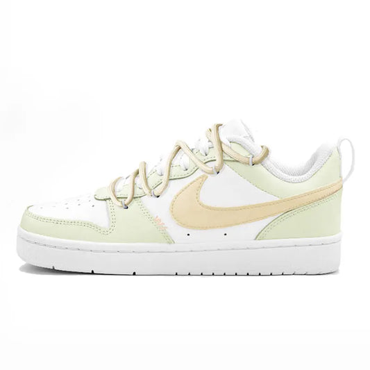 Specialfremstillede sneakers Nike Court Borough Green Grape Soda Fresh Sweet Cute skatesko til kvinder