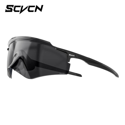 SCVCN Sunglasses for Men New Fashion Cycling Glasses UV400 Lenses Cycling Road Mountain Bike Glasses Women Casual Hiking 2026