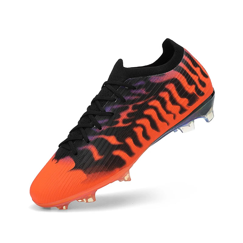 Chaussures de football professionnelles pour hommes, chaussures de football de société, crampons, chaussures de football d'intérieur et d'extérieur, chaussures d'entraînement originales, baskets rapides