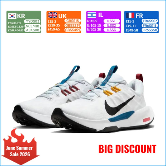 Дамски маратонки Nike JUNIPER TRAIL 2: дишаща мрежа, леки, омекотени обувки за бягане / ежедневни обувки DM0821-104