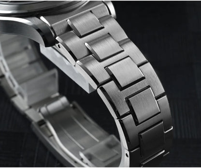 San Martin 39mm Miyota 9015 Turbine Guilloche MOP Dial Men Luxury Watch Automatic 3H Date Quick Adjust BGW-X1 Luminous SN0150-1