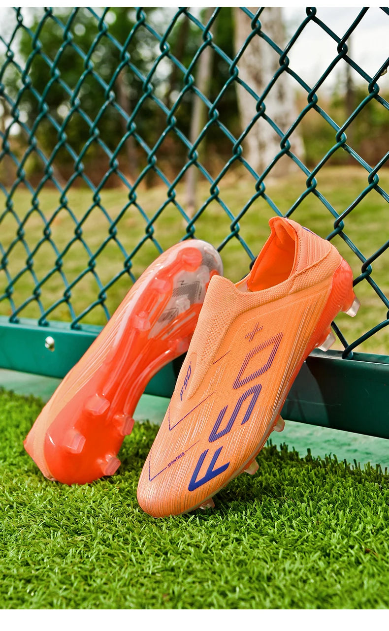 Heren sneakers met grasnoppen Hoogwaardige voetbalschoenen Futsal-voetbalschoenen Antislip voor binnen Populair model met hoge schacht voor buiten