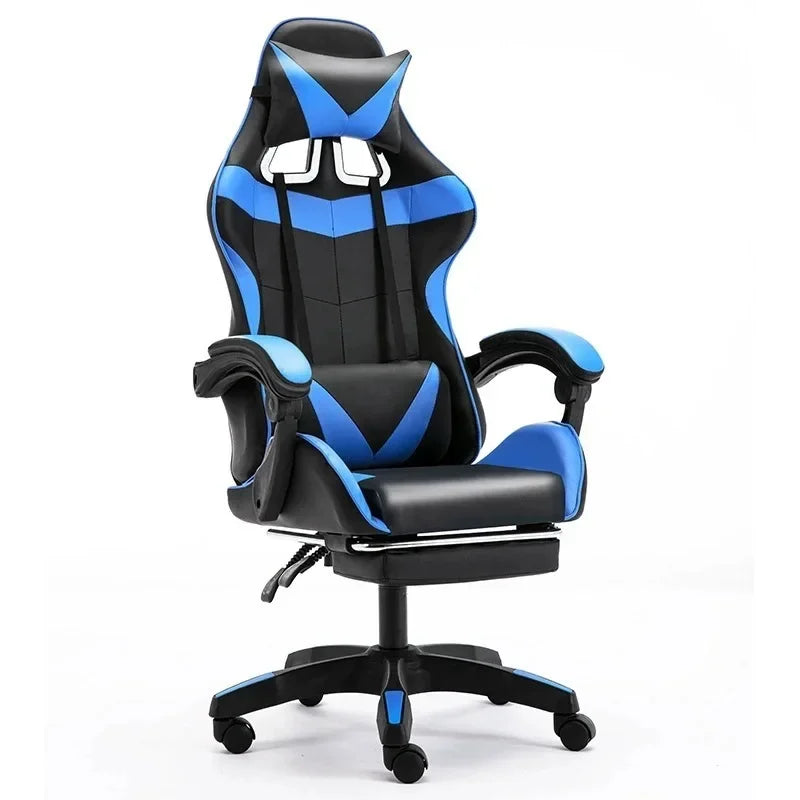 Chaise Gaming Chair Sofa with Bluetooth Speaker, Ergonomic Computer Gaming Chair, Office Chair with Adjustable Height, Reclining Gamer Chair