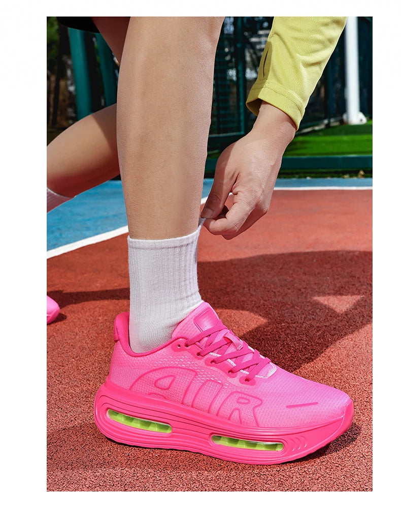 New Men Sports Running Shoes Casual Marathon Breathable Lightweight Women's Comfortable Athletic Nonskid Walking Sneakers