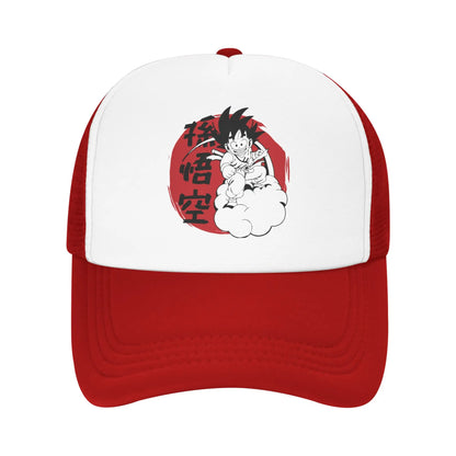 Son Gohan D-Dragon Ball Z Trucker kapica Unisex kapice za prosti čas Trucker delavska kapica Trucker kapica Snapback kapice Mrežaste bejzbolske kapice