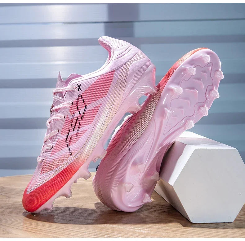 Nouvelles chaussures de football pour hommes, chaussures de sport d'extérieur, chaussures de match professionnelles, baskets antidérapantes, chaussures de football d'entraînement, chaussures ultralégères unisexes