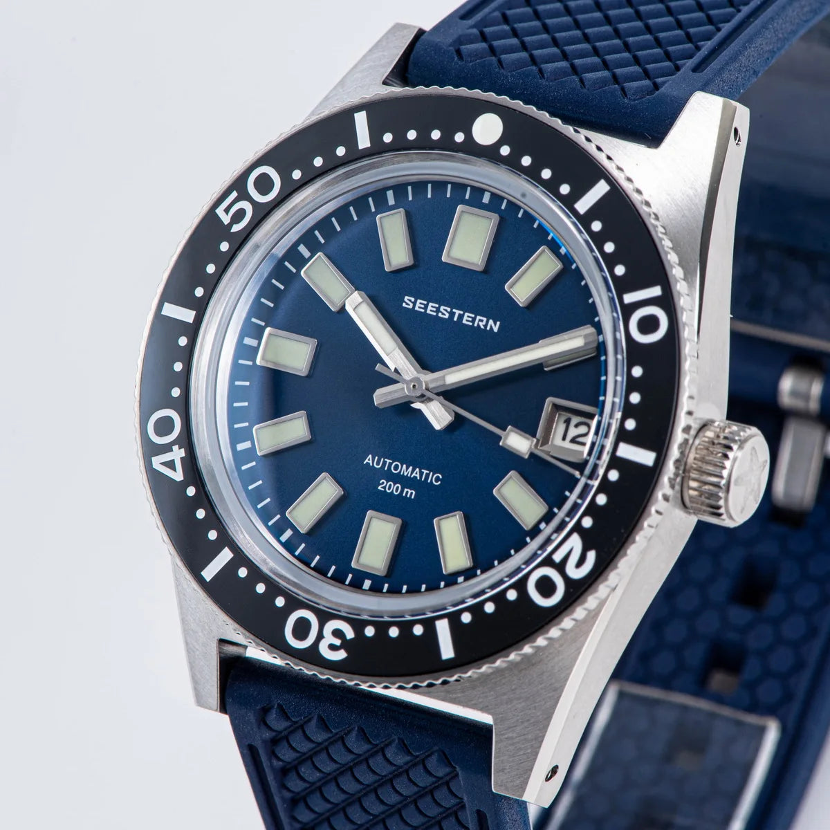 62MAS Diver Men Watch 38mm Original Sapphire Glass Nh35 Automatic Mechanical Waterproof Luminous Date Ceramic Bezel 200M Pro v3