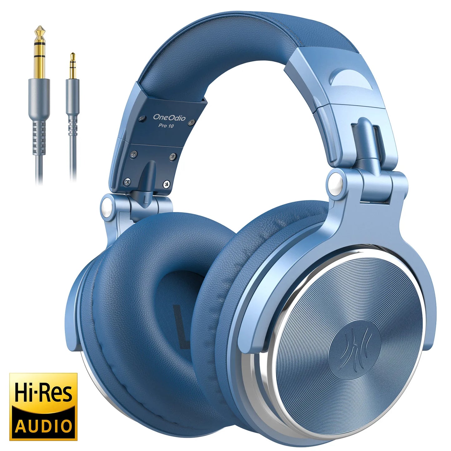 OneOdio Over Ear Headphones HiFi Studio DJ Headphones Wired Gaming Headset with Mic, Professional Monitor Headphones for PC, Phone & Music Production
