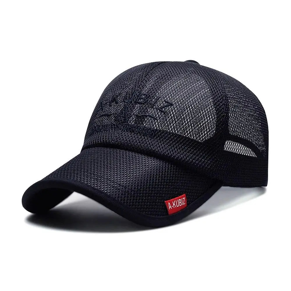 Breathable Sun Protection Caps Fashion Men Women Full Mesh Hats Summer Sunscreen Hats Sun Protection Caps Baseball Cap