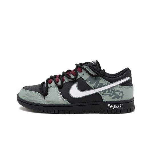 Skräddarsydda sneakers Nike Dunk Night Walker SAML Retro Urban Casual Low Top Stötdämpande Andningsbara Slitstarka För män