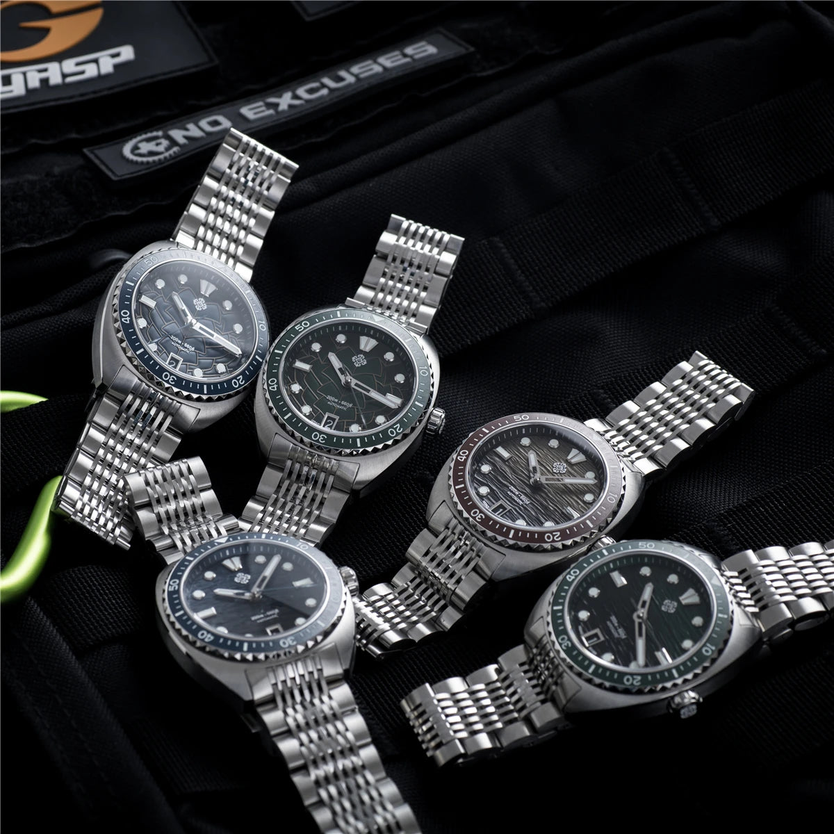 IXDAO IPOSE 2026 New Men's Automatic Mechanical Watch Poseidon Pattern Diving Watch 20Bar Stainless Steel BWG-9 reloj hombre