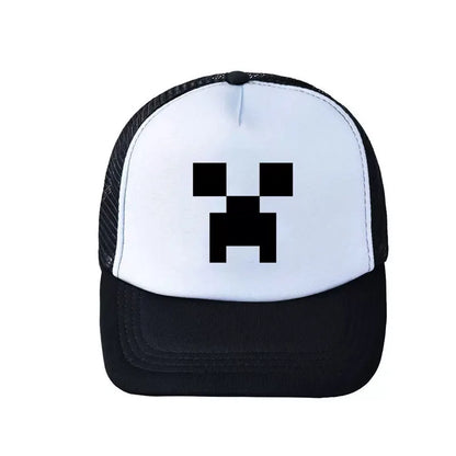 Gra cyberpunkowa Totem Nieśmiertelnego Kapelusza Cosplay Unisex Czapka z daszkiem w stylu pikselowym Akcesoria outdoorowe