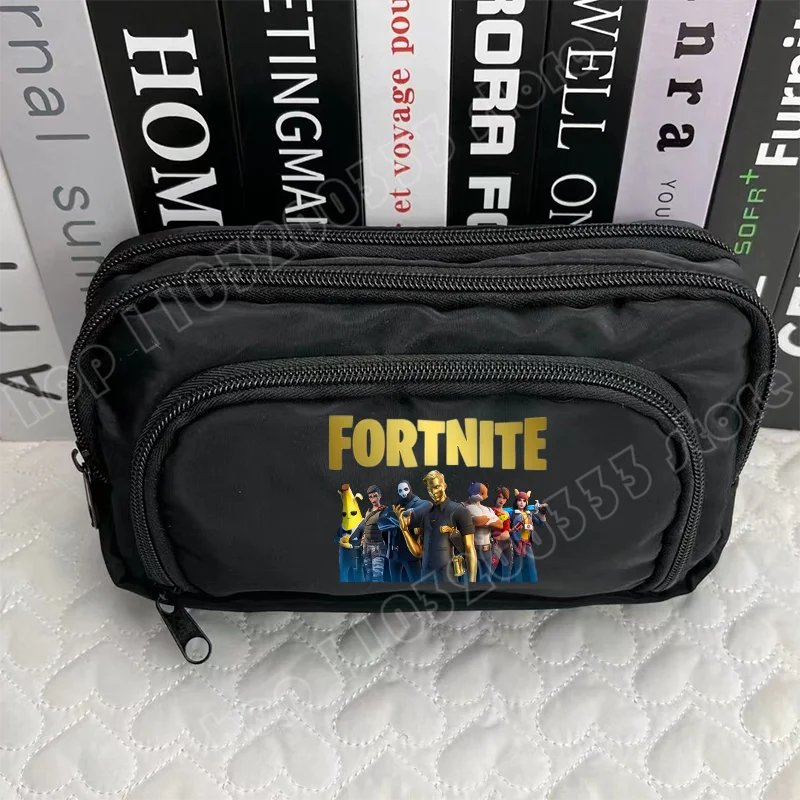 Кутия за химикалки Fortnite с креативен геймърски десен, моливник Harajuku, чанта за съхранение за момчета и момичета, ученически принадлежности за начало на учебната година, подаръци за рожден ден и парти