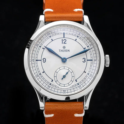 Thorn T001 Quartz Watch Fashion Sapphire Waterproof Grilled Men Watch VD78 Movement 316L Stainless Steel Business Luxurys Watch