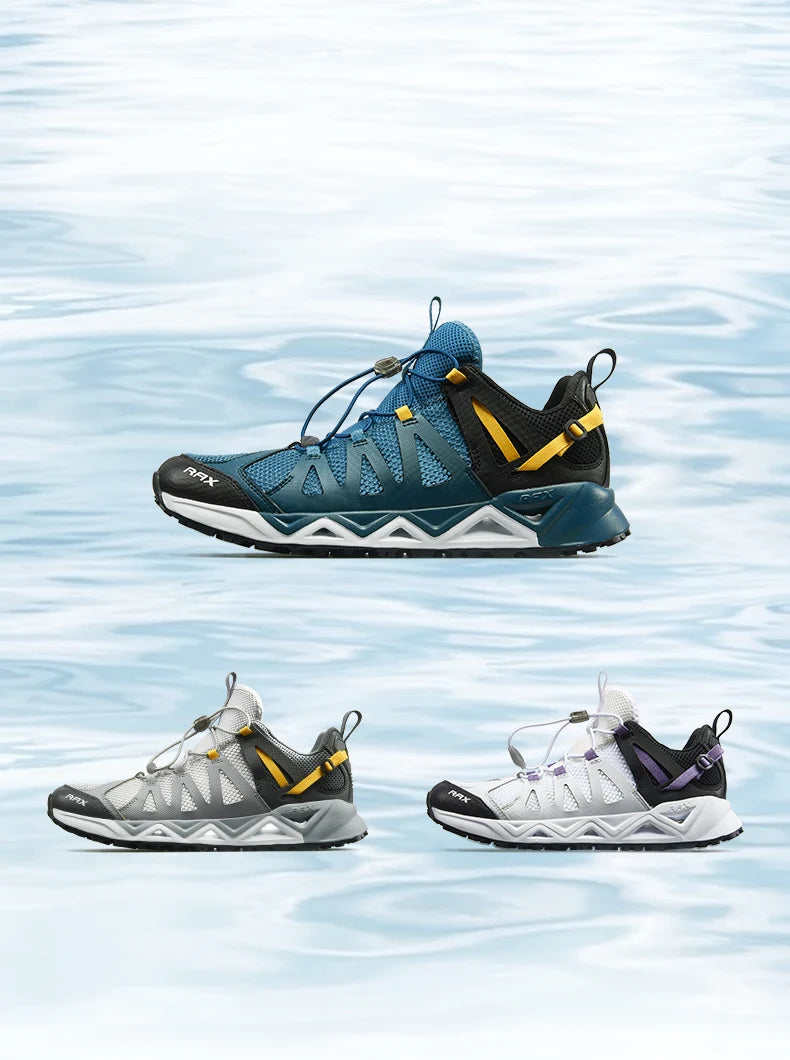 RAX Nieuwe heren- en dameszomerwandelschoenen, ademende Upstream-schoenen, trekkingschoenen, waterschoenen, outdoor-, vis- en kampeerschoenen, sneakers voor heren