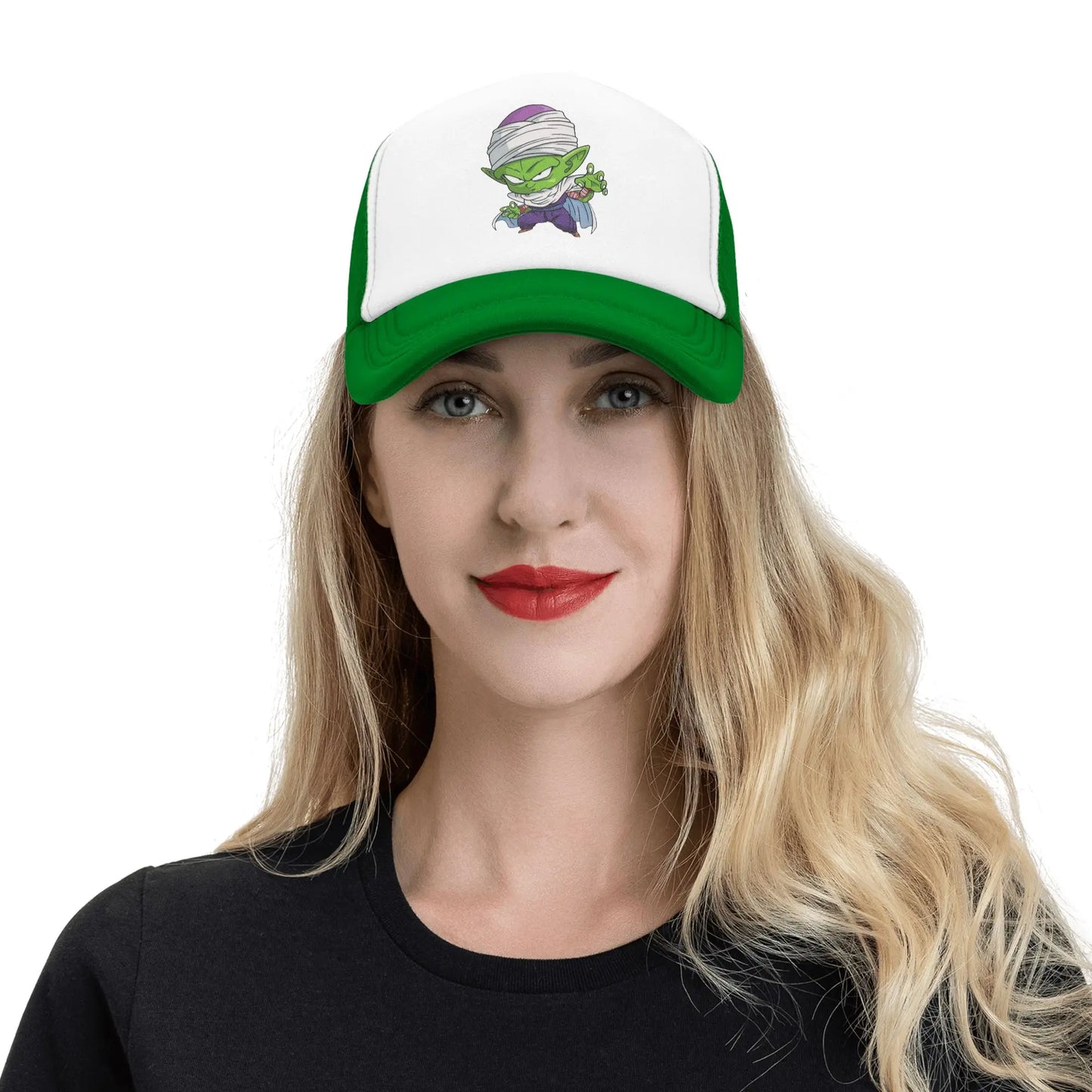Dragon Ball Z Vegeta Mesh Baseball Caps Men Women Popular Trucker Hat  Hat Adjustable Polyester Trucker Cap Summer Trucker Hats