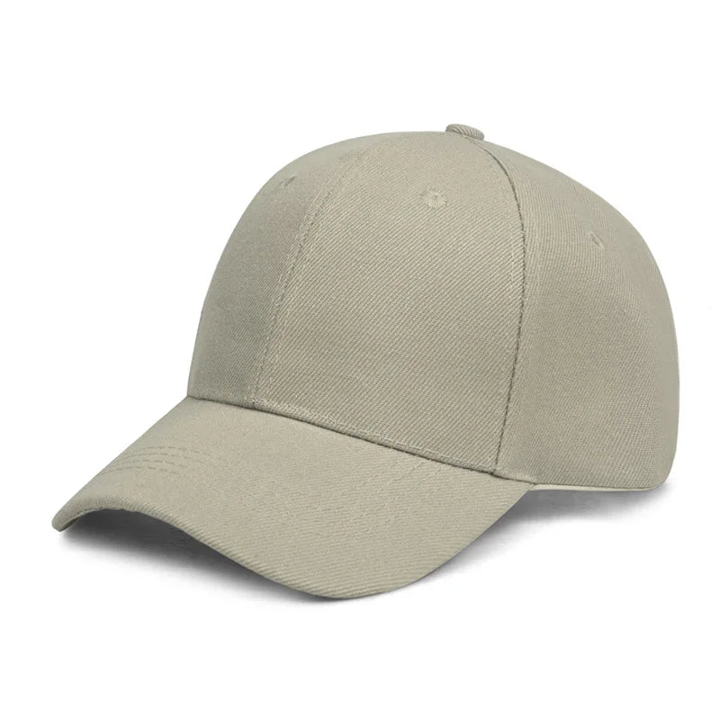 Solid Baseball Cap Cheap Women Men Summer Autumn Spring Sun Visor Hats Yellow Caps