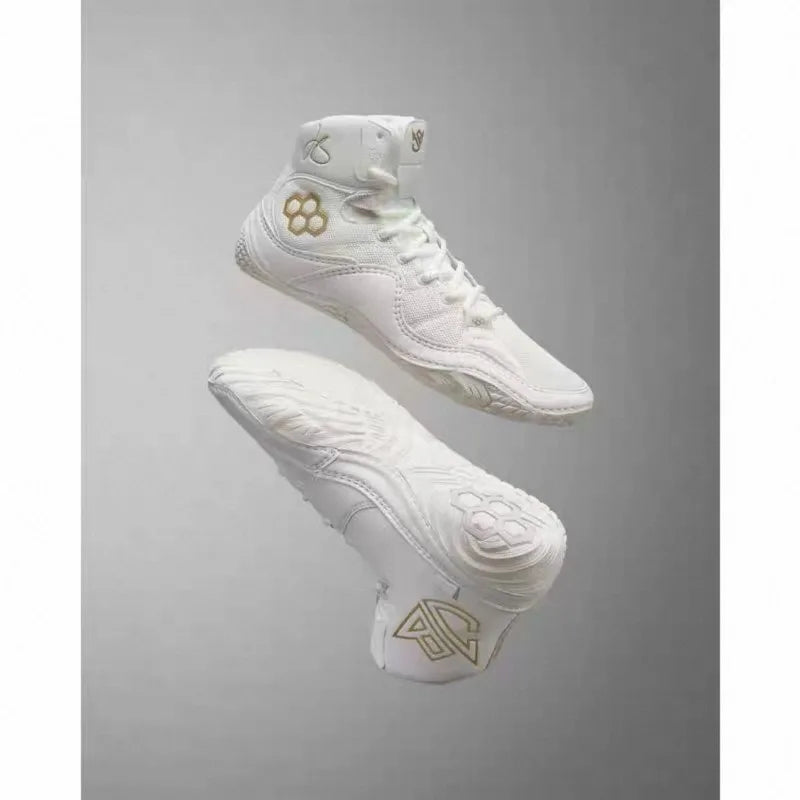 Sapato de Wrestling para Homem e Mulher, Calçado Desportivo de Competição, Ginásio e Treino, Alta Qualidade, Confortável, Sapato de Boxe Desportivo 36-45