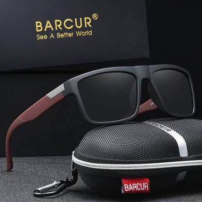 BARCUR Simple And Comfortable Business Style Sunglasses For Daily Travel, Uv Protection Brand Packaging