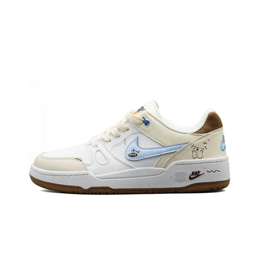 Skräddarsydda sneakers Nike Full Force Sneakers | Fräsch resestil | Bekväma och mångsidiga låga skateskor för män