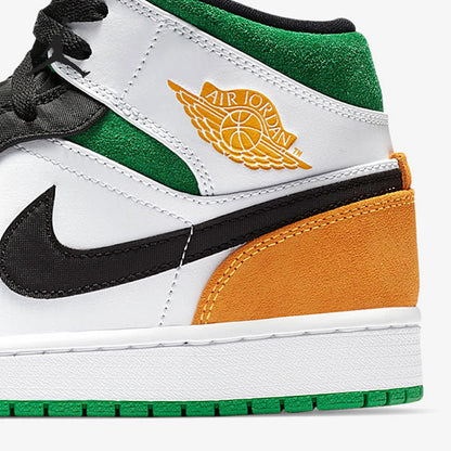 Chaussures de basket-ball de sport pour homme Nike AIR JORDAN1 MID SE AJ1 authentiques 852542-101