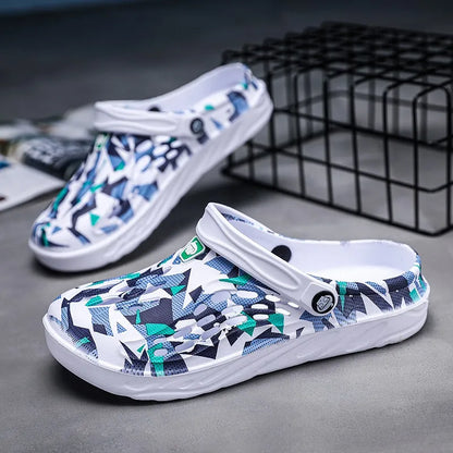 Nouvelle mode sandales hommes sabots sandales confortables respirant plage sandales hommes femmes sabots pantoufles fond souple hommes chaussures