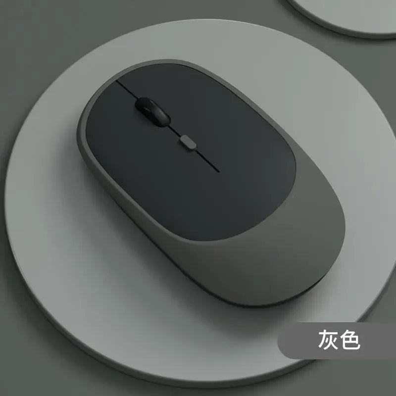 Bezdrátová myš Lenovo USB dobíjecí ergonomická s nastavitelným DPI, tichá kancelářská optická myš 2.4G Bluetooth pro hraní i kancelář