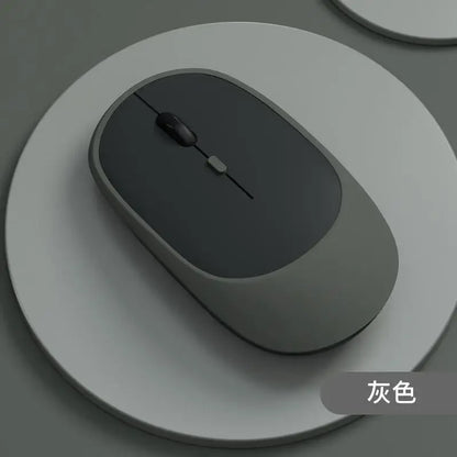 Bezdrátová myš Lenovo USB dobíjecí ergonomická s nastavitelným DPI, tichá kancelářská optická myš 2.4G Bluetooth pro hraní i kancelář