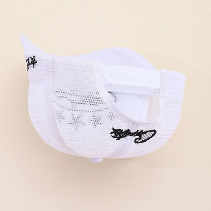 Unisex Men Women Cap Pentagram Embroidery Baseball Net Caps Spring Summer Outdoor Adjustable Casual Hats Sunscreen Hat