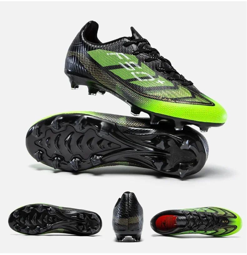 Nouvelles chaussures de football pour hommes, chaussures de sport d'extérieur, chaussures de match professionnelles, baskets antidérapantes, chaussures de football d'entraînement, chaussures ultralégères unisexes