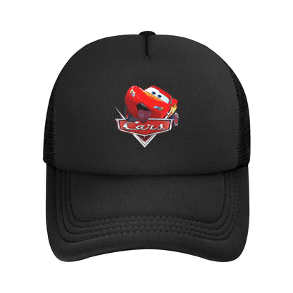 Cars Mcqueens Mesh Baseball Cap Unisex Hip-Hop Trucker Hat  Adjustable Snapback Caps Dad Hat Summer Trucker Hats