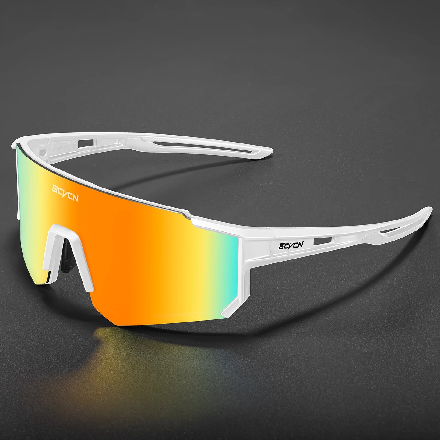 SCVCN Cycling Glasses Bike Sunglasses Men UV400 Eyewear Sports MTB Outdoor Goggles Bicycle Women Sunglasses Multi Color Riding