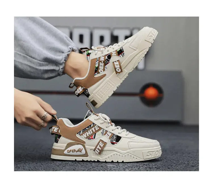 Leder-Sneaker im Casual-Stil, neue Skateboard-Schuhe für Herren, Outdoor-, Lauf- und Sportschuhe, Wanderschuhe, Tennisschuhe, Plateauschuhe, Luxusschuhe