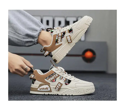 Leder-Sneaker im Casual-Stil, neue Skateboard-Schuhe für Herren, Outdoor-, Lauf- und Sportschuhe, Wanderschuhe, Tennisschuhe, Plateauschuhe, Luxusschuhe