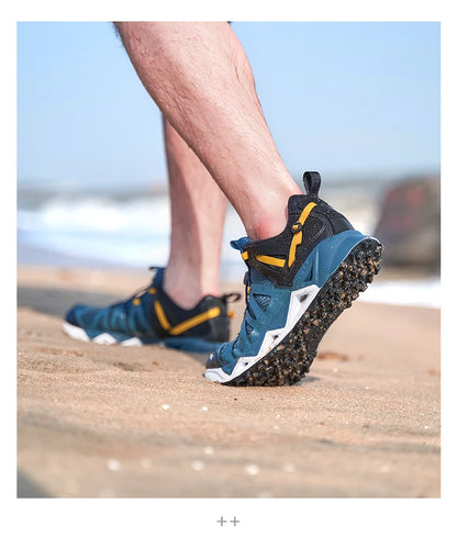 RAX Nieuwe heren- en dameszomerwandelschoenen, ademende Upstream-schoenen, trekkingschoenen, waterschoenen, outdoor-, vis- en kampeerschoenen, sneakers voor heren