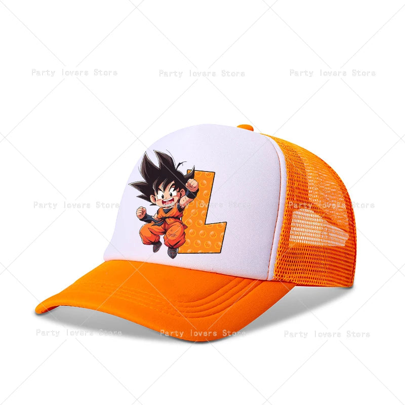 Dragons Ball Baseball Cap Anime Children Adult Base Hat Cartoon Summer Breathable Caps Kids Boys Outdoor Casual Sunshade Hats
