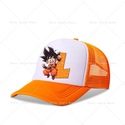 Dragons Ball Baseball Cap Anime Children Adult Base Hat Cartoon Summer Breathable Caps Kids Boys Outdoor Casual Sunshade Hats