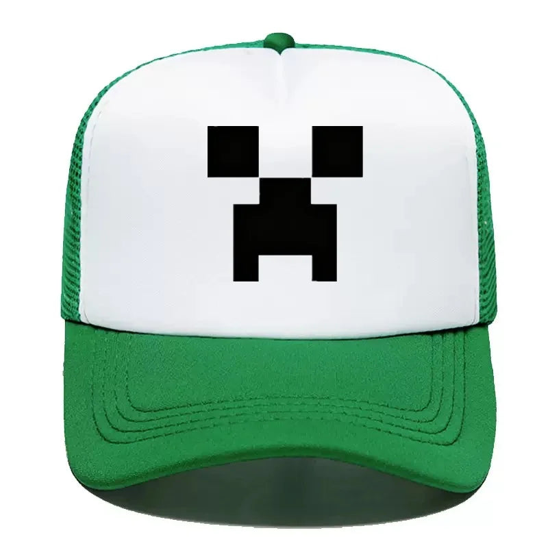 Gra cyberpunkowa Totem Nieśmiertelnego Kapelusza Cosplay Unisex Czapka z daszkiem w stylu pikselowym Akcesoria outdoorowe