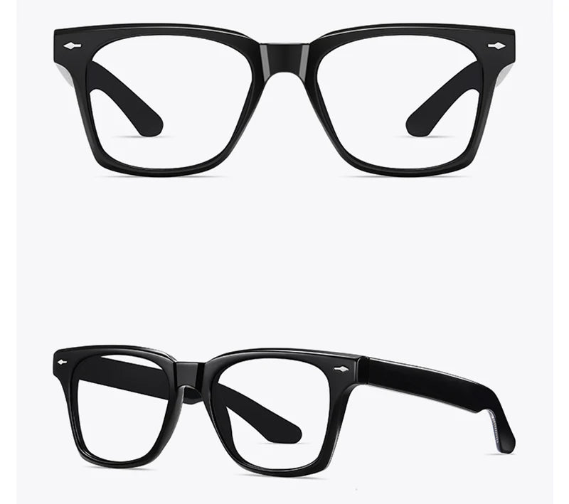 Swanwick TR90 retro polarized sunglasses men acetate square sun glasses for women unisex UV400 grey black European style