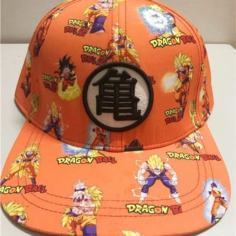 Dragon Ball Son Goku Baseball Cap Anime Snapback Hat Cartoon Character Vegeta Student Baseball Cap Gift Toy for Children