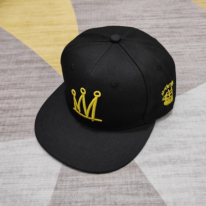 Baseballcap mit flachem Schirm, Buchstabenstickerei für Herren, vielseitig kombinierbar, Damen-Sommer-Hip-Hop-Hut, Outdoor-Sonnenschutz, verstellbare Schirmmütze